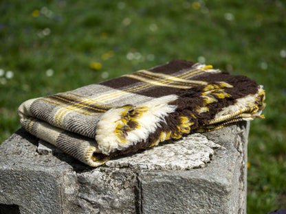 Heavyweight Plaid Blanket K02