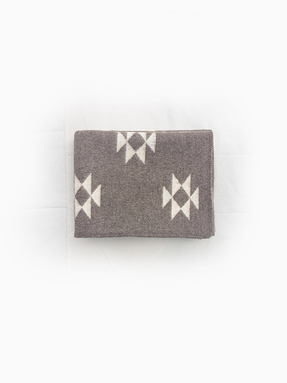 SIGN — Undyed Wool Blanket with Ancient Motifs