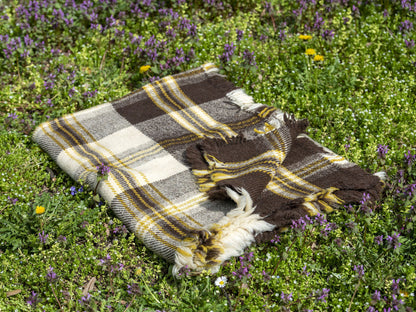 Heavyweight Plaid Blanket K02