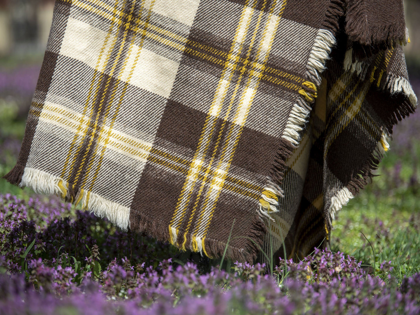 Heavyweight Plaid Blanket K02