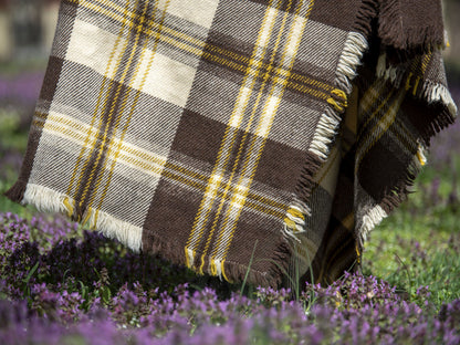 Heavyweight Plaid Blanket K02